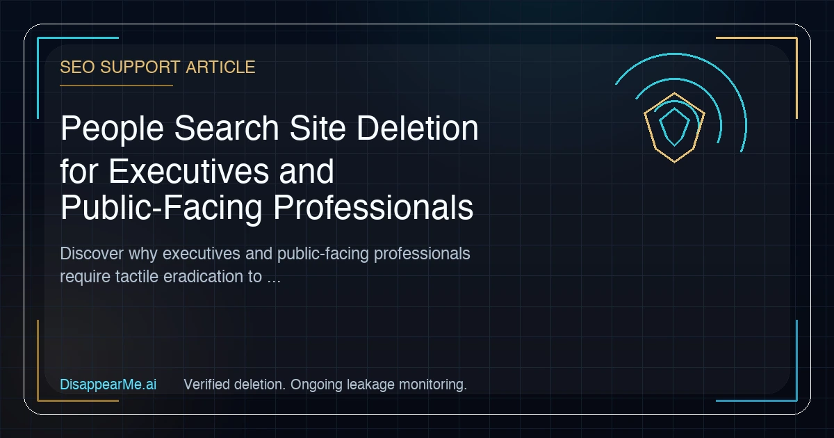 Diagram illustrating the data broker repopulation cycle and the tactile eradication process for executive privacy.